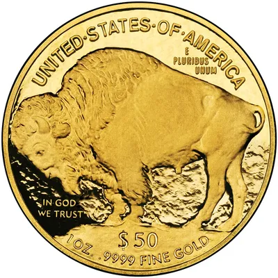 Reverse of American Gold Buffalo