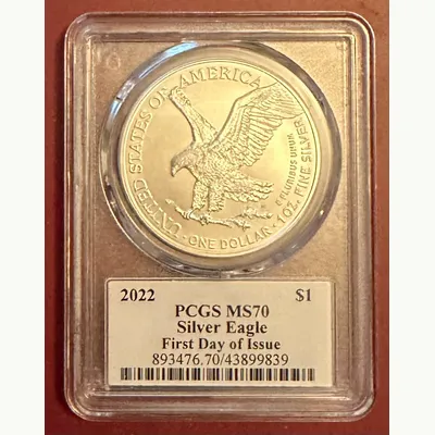Reverse of American Silver Eagle