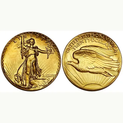 Reverse of Double Eagle ($20)