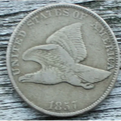Flying Eagle Cent - Eagle in flight