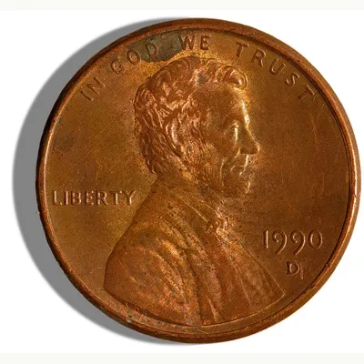 Lincoln Memorial Penny - Abraham Lincoln bust facing right