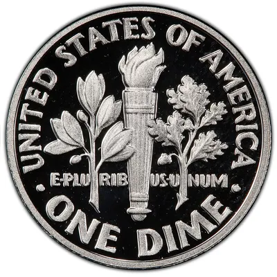 Reverse of Roosevelt Dime