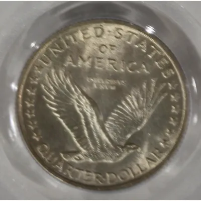 Reverse of Standing Liberty Quarter