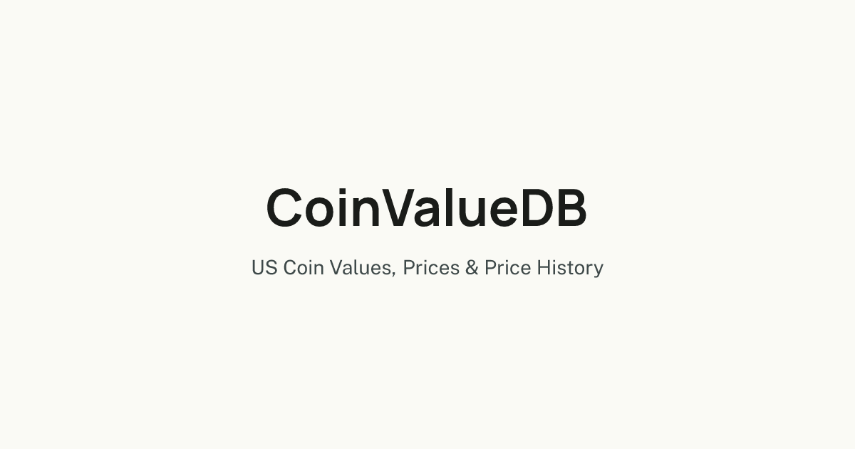 Coin Value Guide - US Coin Prices & Values | CoinValue